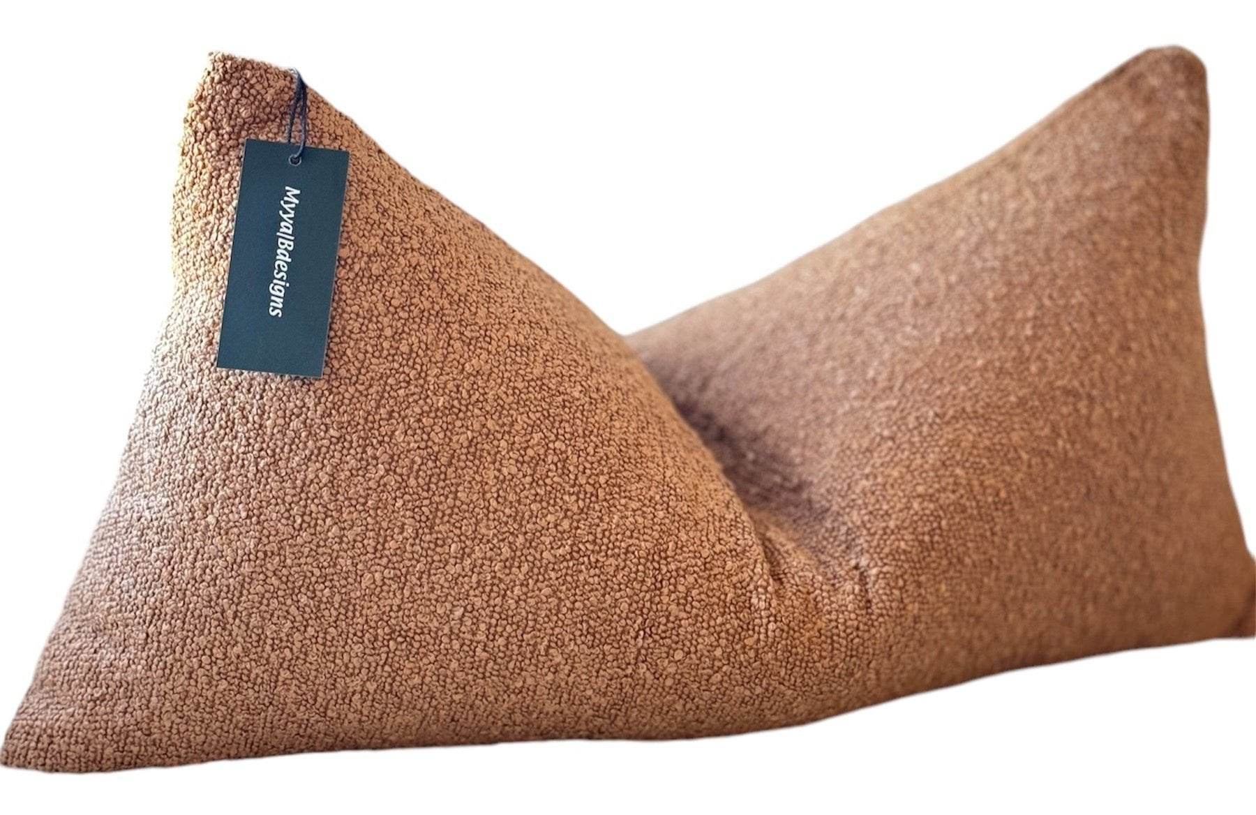 Latte Lumbar Pillow 12" X 24"