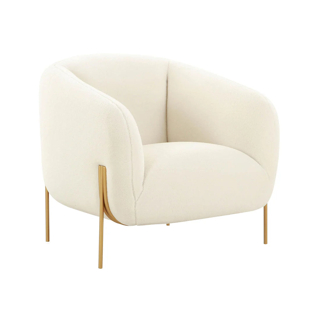 Cream Accent Chair